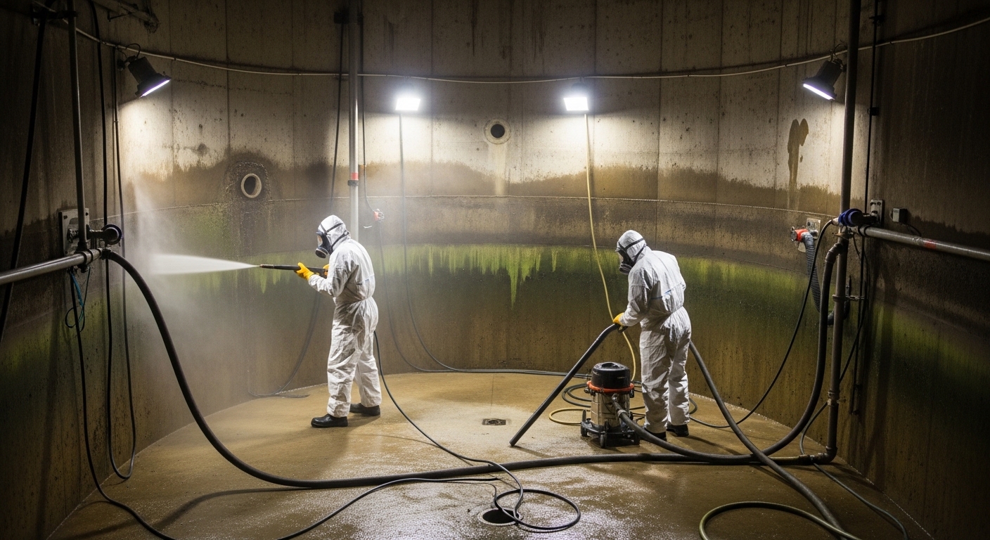 Water Tank Cleaning